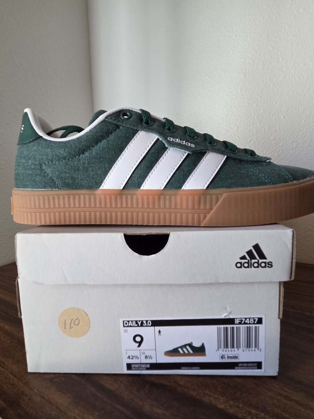 adidas Daily 3.0 Mens Shoes Size 9